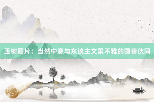 玉树图片：当然中意与东谈主文景不雅的圆善伙同